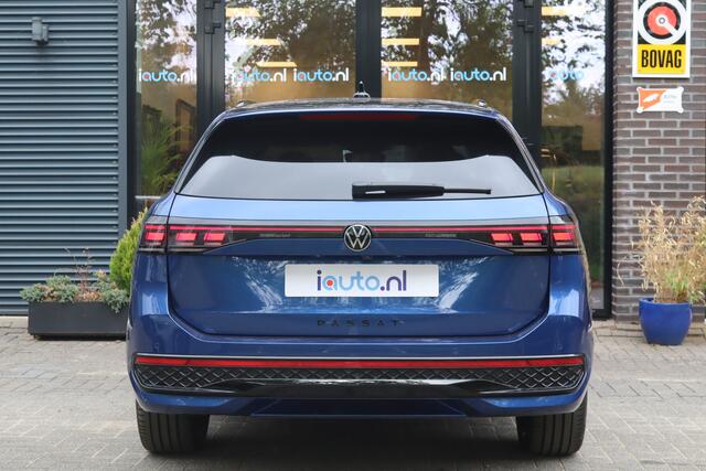 Volkswagen PASSAT Variant 1.5 eHybrid 272PK R-Line Black Style+ Leder/Pano/IQ.Light/360/Headup/HK/Navi Max/ACC/19"/Trekhaak wegkl.