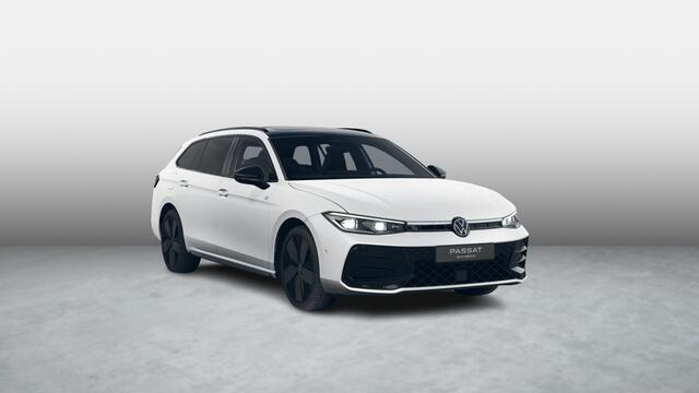 Volkswagen PASSAT Variant 1.5 eHybrid R-Line Edition 272 PK DSG Black Style, leder, massagestoelen, stoelventilatie, head-up, trekhaak, panoramadak, 360 graden camera