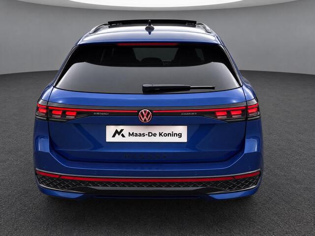 Volkswagen PASSAT Variant 1.5eTSI 200kW/272PK R-Line Black Style · Panoramadak · Leder · Trekhaak · 360°Camera · Harman Kardon Audio · Hemelbekleding velours · Garantie t/m 08-12-2030 of 100000km