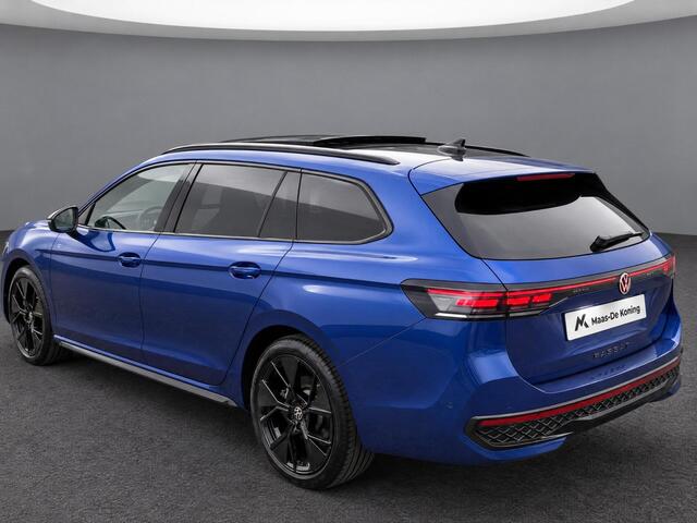 Volkswagen PASSAT Variant 1.5eTSI 200kW/272PK R-Line Black Style · Panoramadak · Leder · Trekhaak · 360°Camera · Harman Kardon Audio · Hemelbekleding velours · Garantie t/m 08-12-2030 of 100000km