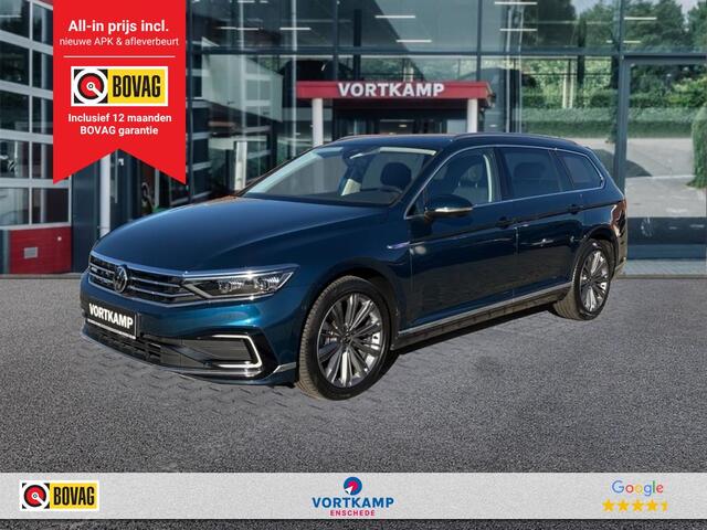 Volkswagen PASSAT 1.4 TSI GTE ZWENK.TREKHAAK/ACC/CARPLAY/E-KLEP/STOELVERW V+A/