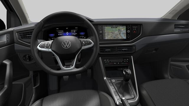 Volkswagen POLO 1.0 TSI 95 5MT Life Edition Zijruiten achter en achterruit getint, 65% lichtabsorberend | 'App-Connect' smartphone integratie | Parkeersensoren achter (Park Distance Control) | Airconditioning automatisch (Climatronic), 2-zone