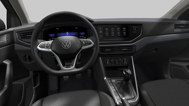 Volkswagen POLO 1.0 TSI 95 5MT Life Edition Zijruiten achter en achterruit getint, 65% lichtabsorberend | 'App-Connect' smartphone integratie | Parkeersensoren achter (Park Distance Control)