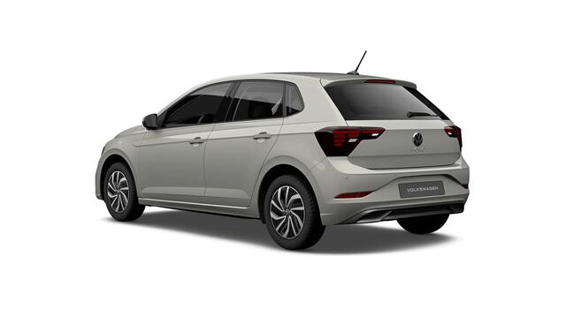 Volkswagen POLO 1.0 TSI 95 7DSG Life Edition Automaat | 'App-Connect' smartphone integratie | Parkeersensoren voor en achter (Park Distance Control) | Rijstrookbehoudassistent (Lane Assist) | Zijruiten achter en achterruit getint, 65% lichtabsorberend