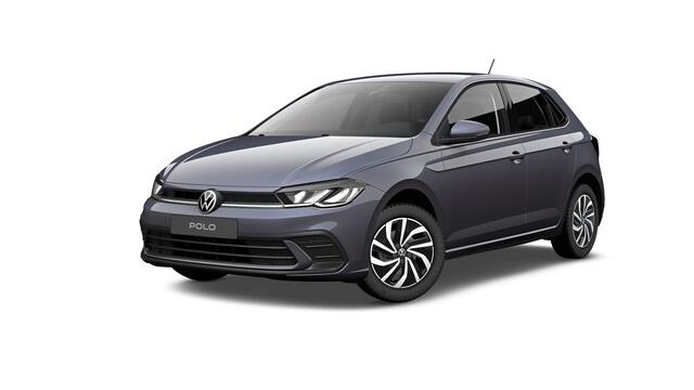 Volkswagen POLO 1.0 TSI 95 7DSG Life Edition Automaat | Zijruiten achter en achterruit getint, 65% lichtabsorberend | Airconditioning automatisch (Climatronic), 2-zone | Rijstrookbehoudassistent (Lane Assist) | Parkeersensoren voor en achter (Park Distance Control) | 'Ap