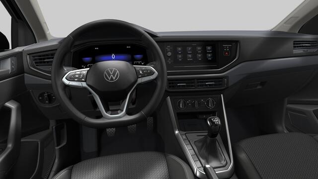 Volkswagen POLO 1.0 TSI 95 5MT Life Edition Zijruiten achter en achterruit getint, 65% lichtabsorberend | 'App-Connect' smartphone integratie | Parkeersensoren achter (Park Distance Control)