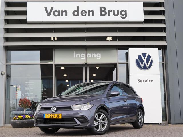 Volkswagen POLO 1.0 TSI 95 pk Life | Navigatie via App Connect | LED | PDC | Adaptive Cruise | 16'' LM | Airco | Fabrieksgarantie tot 25-03-2026 of 100.000Km |