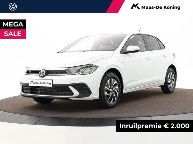 Volkswagen POLO Life Edition 1.0 TSI, 95 pk 7 versn. DSG · Airconditioning automatisch, 2-zone · Velgen 'essex', 15 inch lichtmetaal · MEGA SALE