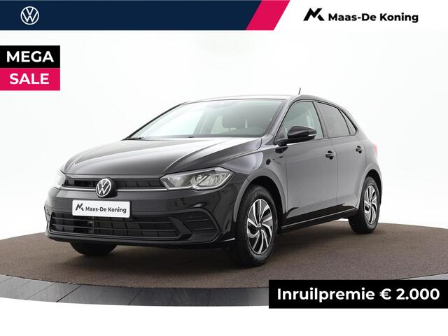 Volkswagen POLO Life Edition 1.0 TSI 95 pk 5 versn. Hand · Airconditioning automatisch, 2-zone (climatronic) · Velgen 'essex', 15 inch lichtmetaal · Private lease ,- ¤ 379 per maand · MEGA Sale
