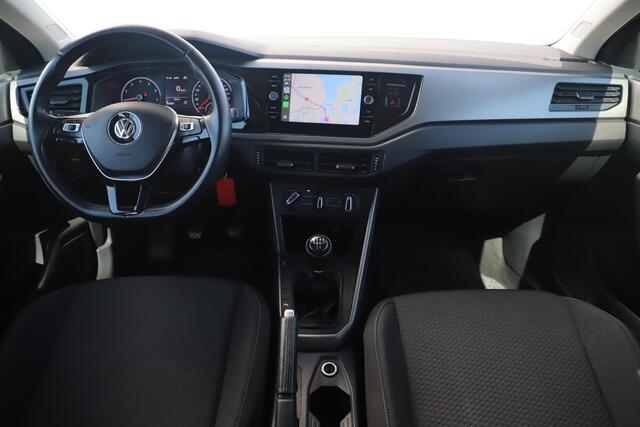 Volkswagen POLO 1.0 TSI Comfortline 95PK NAP Navigatie Airco Adaptive Cruise Carplay Android Bluetooth LED Grijs Metallic