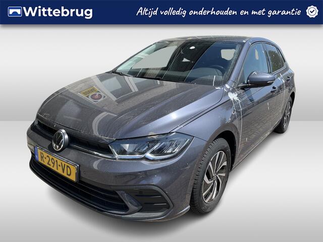 Volkswagen POLO 1.0 TSI Life / AUTOMAAT/ GARANTIE TM 12-2026/ PARK. SENSOREN V+A/ NAVI/ APP-CONNECT/ ACC/ DIGITAL DASH./ CLIMA/ DAB/ LED/ ISOFIX/ 15'' LMV