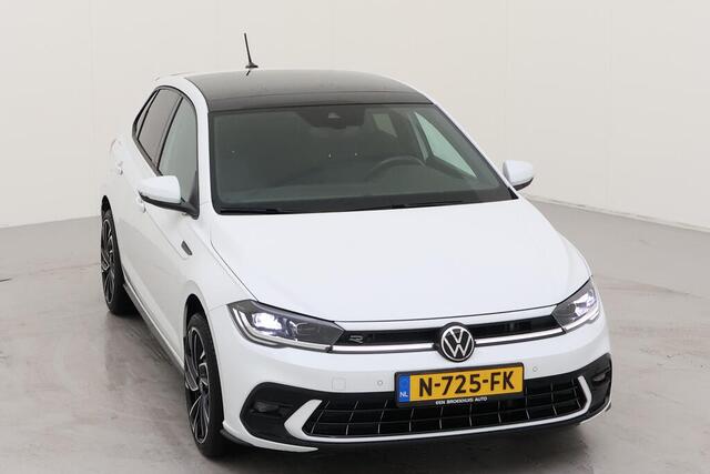 Volkswagen POLO 1.0 TSI R-Line /DSG/ Digitale Cockpit/ Matrix Led/ Panoramadak/ R Line Int + Ext/ / facelift/ Clima/ Navi/ Parkeersensoren/ 18 lmv
