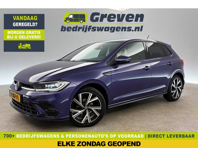 Volkswagen POLO 1.0 TSI R-line DSG IQ-Lights LED Adaptive Cruise Camera Carplay Clima Virtual PDC 17"LMV Stoelverw.