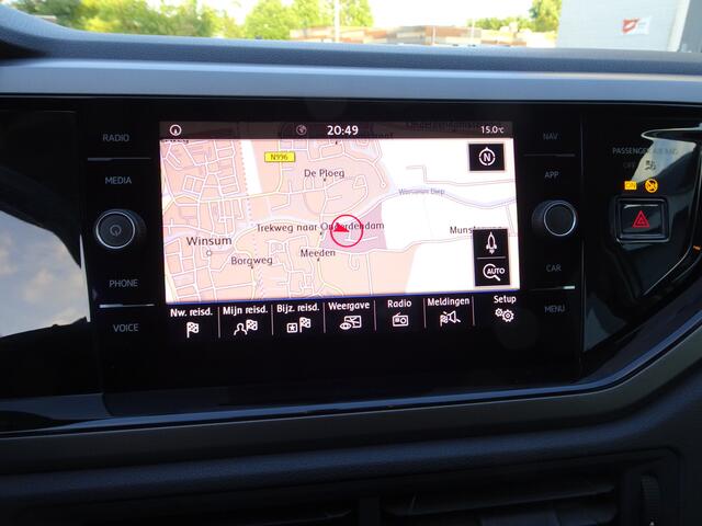 Volkswagen POLO 1.0 TSI Comfortline Airco, cruise controle, app-connect, navigatie, parkeersensoren voor en achter, enz.