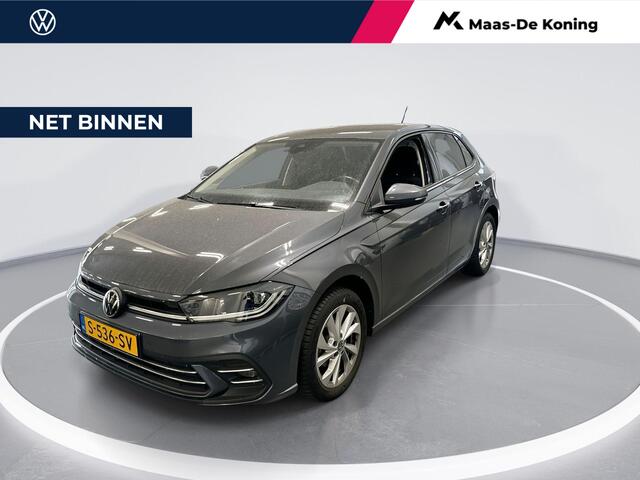 Volkswagen POLO 1.0 Tsi 95pk Style · Apple/Android Car Play · Navi · IQ.Light · P-Sensoren · Climatronic · 16'' Inch · Garantie t/m 11-04-2027 of 100.000km