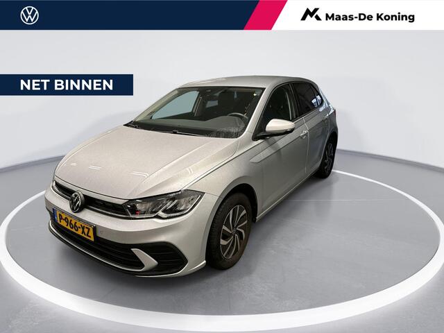 Volkswagen POLO 1.0 Tsi 95pk Life · Apple/Android Car Play · P-Sensoren · ACC · DAB · Airco · 15'' Inch · Garantie t/m 30-06-2026 of 100.000km