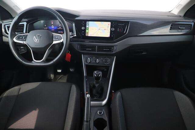 Volkswagen POLO 1.0 TSI Life 95PK Navigatie Carplay Android Adaptive Cruise 15 inch LMV LED Lane Assist