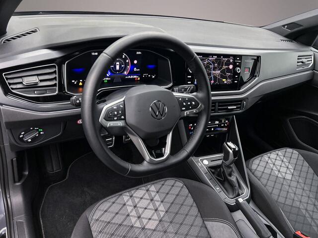 Volkswagen POLO R-Line 1.0 TSI 95pk DSG Automaat Panoramadak, Adaptive cruise control, LED matrix koplampen, Achteruitrijcamera, Stoelverwarming, Beats audio, Navigatie