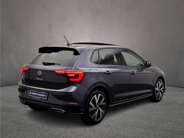 Volkswagen POLO R-Line 1.0 TSI 95pk DSG Automaat Panoramadak, Adaptive cruise control, LED matrix koplampen, Achteruitrijcamera, Stoelverwarming, Beats audio, Navigatie