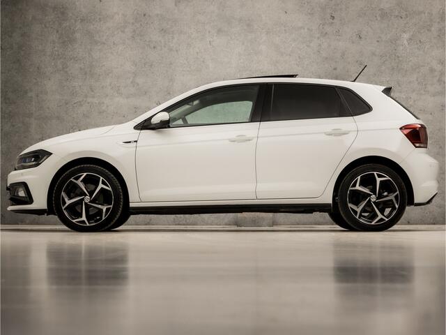 Volkswagen POLO 1.0 TSI R-Line Sport (SCHUIFDAK, VIRTUAL COCKPIT, APPLE CARPLAY, GROOT NAVI, CLIMATE, SPORTSTOELEN, LED KOPLAMPEN, PARKEERSENSOREN, GETINT GLAS, NIEUWE APK, NIEUWSTAAT)