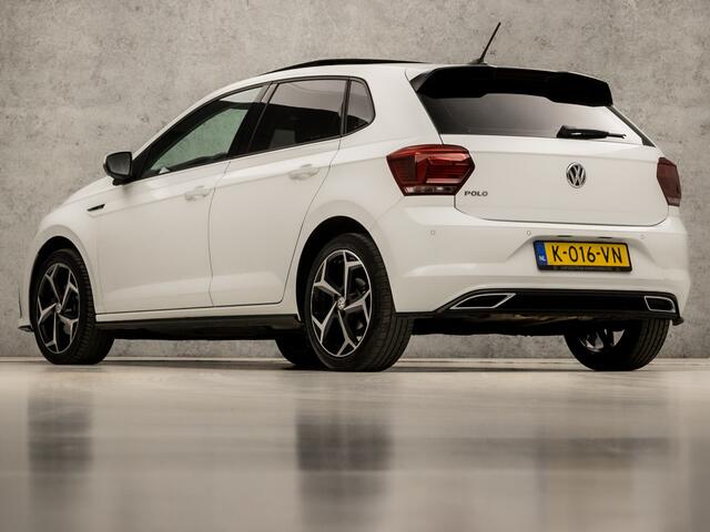 Volkswagen POLO 1.0 TSI R-Line Sport (SCHUIFDAK, VIRTUAL COCKPIT, APPLE CARPLAY, GROOT NAVI, CLIMATE, SPORTSTOELEN, LED KOPLAMPEN, PARKEERSENSOREN, GETINT GLAS, NIEUWE APK, NIEUWSTAAT)