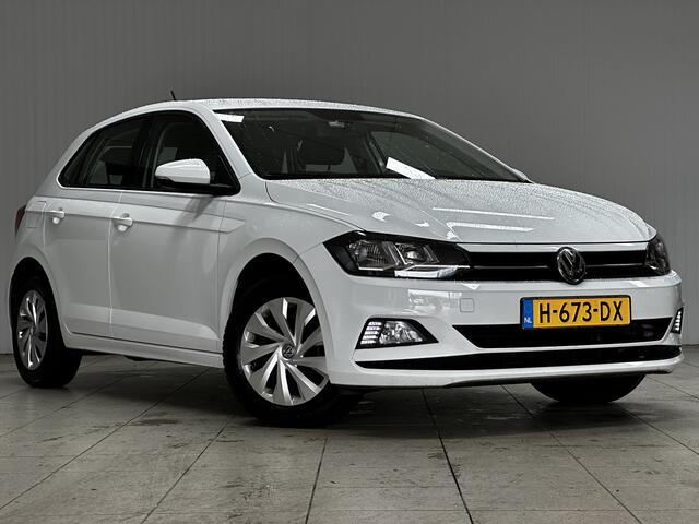 Volkswagen POLO 1.0 TSI Comfortline/ Apple + Android/ DAB+/ Navi/ Airco/ Adaptive Cruise/ Elek. pakket/ Isofix/ Bluetooth/ Armsteun/ Multi. LEDER. Stuur/ Mistl./ LED Dagrijverl.