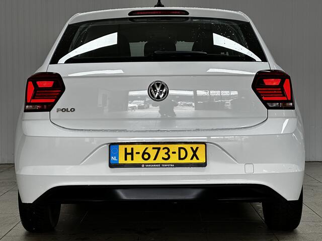 Volkswagen POLO 1.0 TSI Comfortline/ Apple + Android/ DAB+/ Navi/ Airco/ Adaptive Cruise/ Elek. pakket/ Isofix/ Bluetooth/ Armsteun/ Multi. LEDER. Stuur/ Mistl./ LED Dagrijverl.