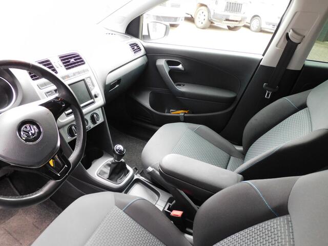 Volkswagen POLO 1.0 BlueMotion Edition TOPSTAAT! DEALER ONDERHOUDEN! APPLE/ANDROID! CRUISE! AIRCO! LM VELGEN!
