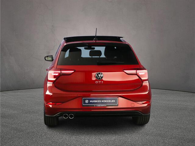 Volkswagen POLO GTI Edition 25 2.0 TSI 207pk DSG Automaat Panoramadak, Beats audio, LED matrix koplampen, Adaptive cruise control, Navigatie, Achteruitrijcamera, Stoelverwarming