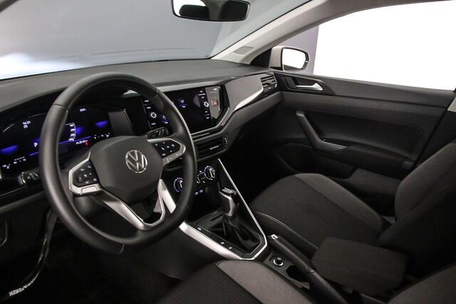 Volkswagen POLO Life 1.0 TSI 95pk DSG Automaat Adaptive cruise control, Stoelverwarming, Parkeersensoren, App connect, LED koplampen, Airco, DAB, Radio