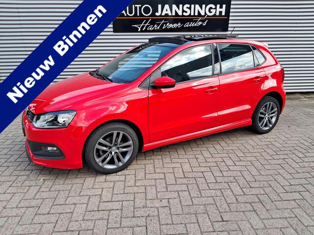 Volkswagen POLO met 72.530 km!!! 1.2 TSI Comfortline Business R-line met schuif/kanteldak | Clima | Cruise control | LM Velgen | Navigatie | RIJKLAARPRIJS INCL 12 MAANDEN GARANTIE EN BEURT