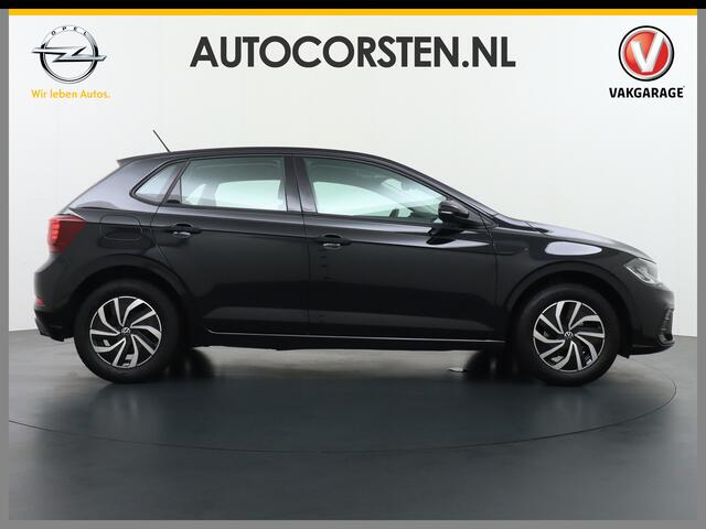 Volkswagen POLO 1.0TSI Apple Carplay Android Auto Virtual Cockpit Navi Airco Adap.Cruise DAB Life Rijstrooksensor Bluetooth Led Lmv Regen-Lichtsensor Isofix 1e Eigenaar Origineel Nederlandse Auto Zeer compleet!