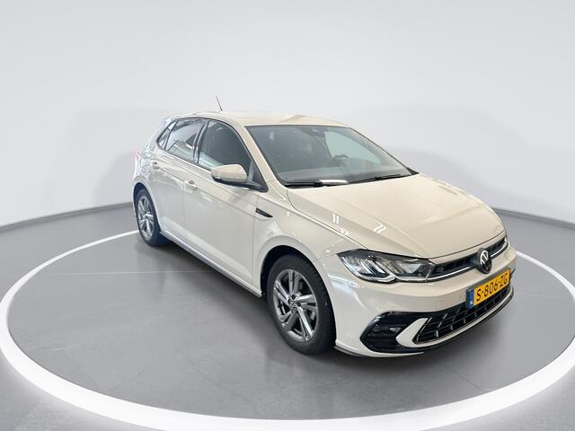Volkswagen POLO 1.0 TSI 95pk R-Line · Apple/Android Car Play · Navigatie · Sportonderstel · P-Sensoren · DAB · 16'' Inch · Garantie t/m 26-05-2027 of 100.000km