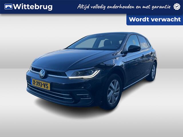 Volkswagen POLO 1.0 TSI Style / IQ LED / App connect / Dodehoek / Climate controle / Parkeersensoren V+A /