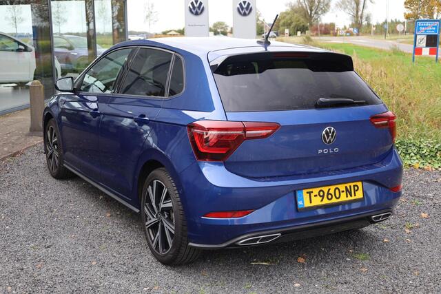 Volkswagen POLO 1.0 TSI R-Line Business 81KW-110PK DSG, LED matrix, 17"LMV bergamo, digital cockpit pro, discover pro navigatie, privacy glas, keysless entry, pdc voor en achter, park assist, Side Assist, lane assist, stoelverwarming, ACC, mf lederen stuurwiel, etc.
