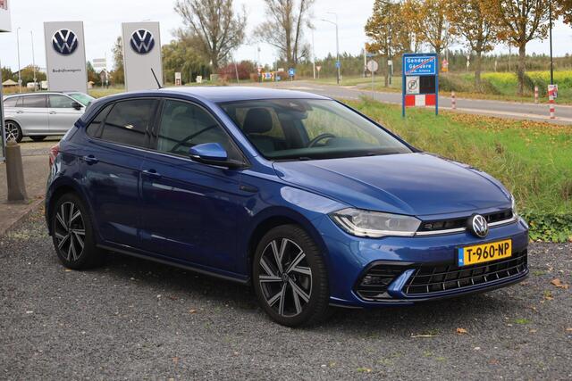 Volkswagen POLO 1.0 TSI R-Line Business 81KW-110PK DSG, LED matrix, 17"LMV bergamo, digital cockpit pro, discover pro navigatie, privacy glas, keysless entry, pdc voor en achter, park assist, Side Assist, lane assist, stoelverwarming, ACC, mf lederen stuurwiel, etc.