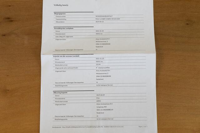 Volkswagen POLO 1.0 MPI Comfortline RIJKLAAR INCL:GARANTIE | Airco | Navi | PDC V/A | Cr Contr | LED |