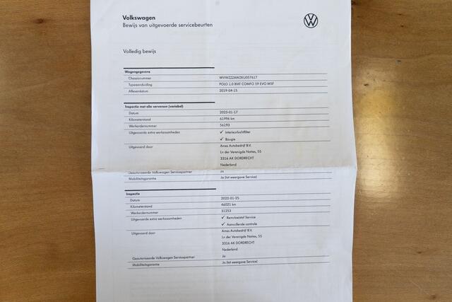 Volkswagen POLO 1.0 MPI Comfortline RIJKLAAR INCL:GARANTIE | Airco | Navi | PDC V/A | Cr Contr | LED |