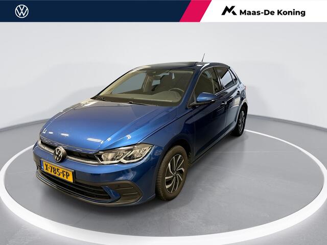 Volkswagen POLO 1.0 TSI Life · Apple/Android Car Play · P-Sensoren · Airco · DAB · Getint Glas · 15'' Inch · Garantie t/m 31-10-2027 of 100.000km
