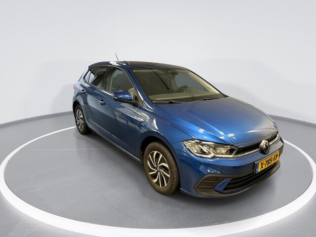 Volkswagen POLO 1.0 TSI Life · Apple/Android Car Play · P-Sensoren · Airco · DAB · Getint Glas · 15'' Inch · Garantie t/m 31-10-2027 of 100.000km