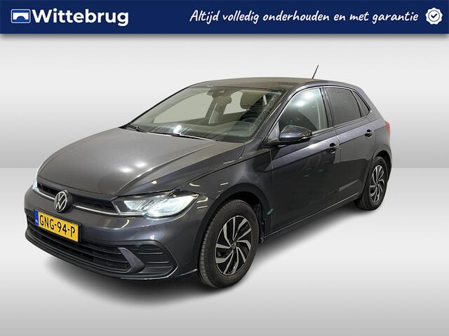 Volkswagen POLO 1.0 TSI Life Edition / GARANTIE TM 09-2028/ APP-CONNECT / AIRCO /ADAPTIEVE CRUISE CONTROL / PARKEERSENSOR.VOOR EN ACHTER / ACHTERCAMERA / LED KOPLAMPEN / LANE ASSIST / ISOFIX