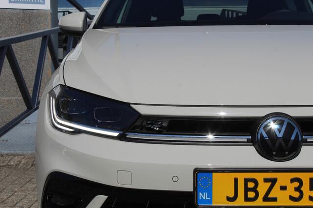 Volkswagen POLO 1.0 TSI 2x R-Line Automaat Navigatie/Virtual cockpit/Adaptive cruise control/Achteruitrijcamera/Parkeersensoren rondom/Apple carplay/Stoelverwarming/LED grill/IQ.light/Climate control/Draadloze telefoonlader/DAB/17''Lichtmetalen velgen.
