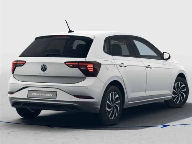 Volkswagen POLO Life Edition 1.0 TSI 95 PK 5 versn. Hand · Achteruitrijcamera · Draadloze telefoonlader · Stuurwiel functioneel ·