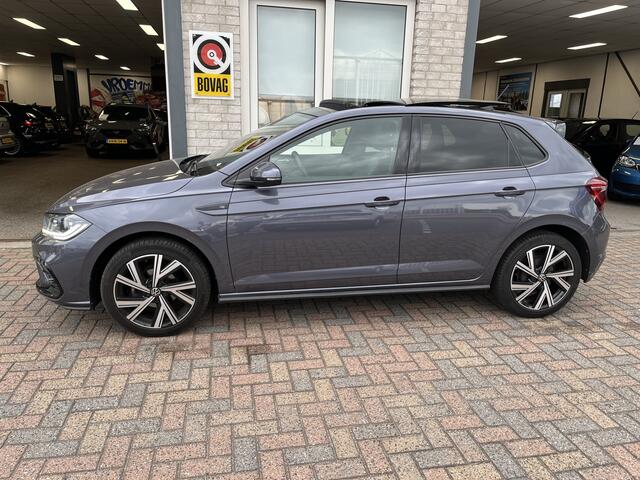 Volkswagen POLO 1.0 TSI R-Line / PANO/ AFNEEM. TREKHAAK/ 2X R-LINE/ MATRIX/ ADAPT. CRUISE/ DIGITAL DASH/ 17" LMV/ PARK. SENSOREN + CAMERA/ CLIMA/ NAVI/ APP-CONNECT/ DAB/ BLUETOOTH