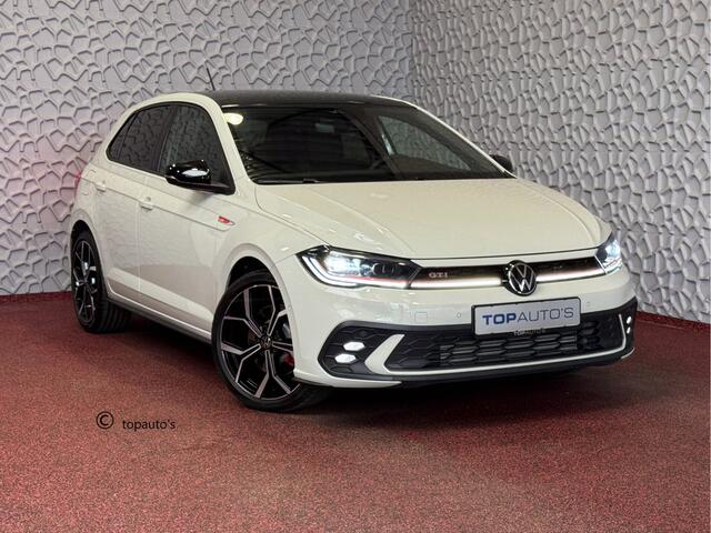 Volkswagen POLO 2.0 TSI GTI 207 PK PANO IQ LED/GRILL CAMERA STOELVERW ADAP.CRUIS ZWARTE.HEMEL 18'' LMV BEATS AUDIO "Volkswagen rijden begint bij Topautos.nl - 75 topmodellen direct op voorraad!"