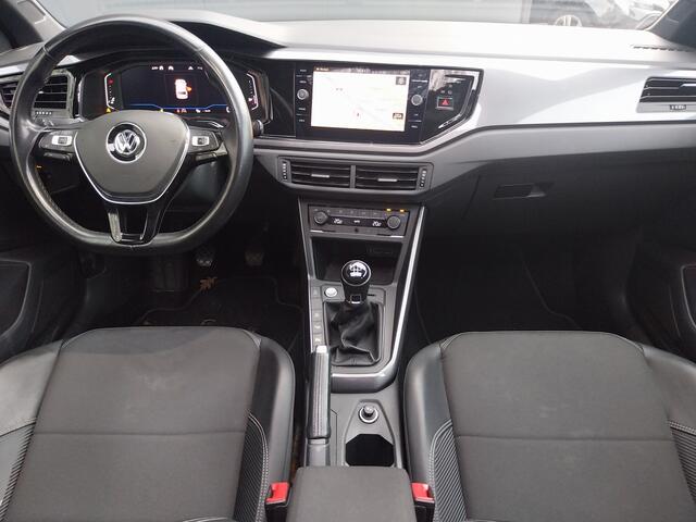 Volkswagen POLO 1.0 TSI R Line PANO DAK 1e EIGENAAR VIRTUAL COCKPIT ADAPT CRUISE HALF LEER PARK ASSIST LED NAVI ECC TREKHAAK
