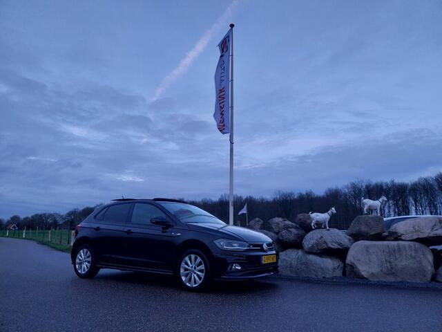 Volkswagen POLO 1.0 TSI R Line PANO DAK 1e EIGENAAR VIRTUAL COCKPIT ADAPT CRUISE HALF LEER PARK ASSIST LED NAVI ECC TREKHAAK