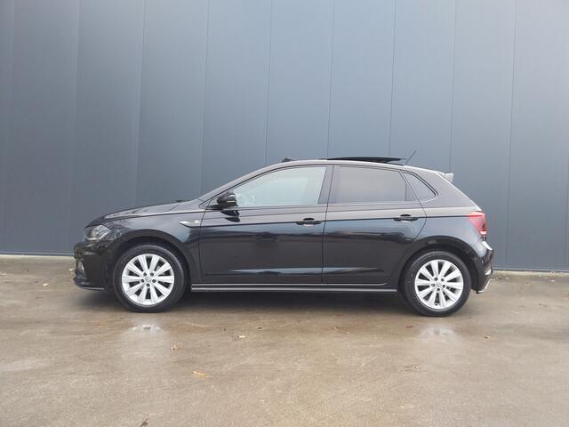 Volkswagen POLO 1.0 TSI R Line PANO DAK 1e EIGENAAR VIRTUAL COCKPIT ADAPT CRUISE HALF LEER PARK ASSIST LED NAVI ECC TREKHAAK
