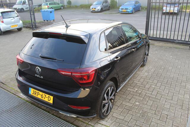 Volkswagen POLO 1.0 TSI 2x R-Line Automaat Navigatie/Virtual cockpit/Adaptive cruise control/Achteruitrijcamera/Parkeersensoren rondom/Apple carplay/Stoelverwarming/LED grill/IQ.light/Climate control/Draadloze telefoonlader/DAB/17''Lichtmetalen velgen