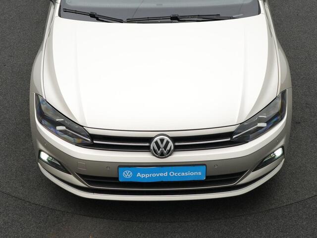 Volkswagen POLO 1.0 TSI 95 pk DSG Highline | Stoelverwarming | Adaptive Cruise | Navigatie | Virtual Cockpit | Leder/stof | Parkeersensoren voor/achter